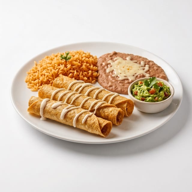 Taquitos Plate.