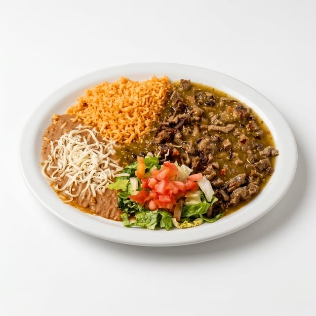 Meat with Chili Plate.